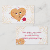 Chitescrochet-garens, , staaft visitekaartje (Voorkant / Achterkant)