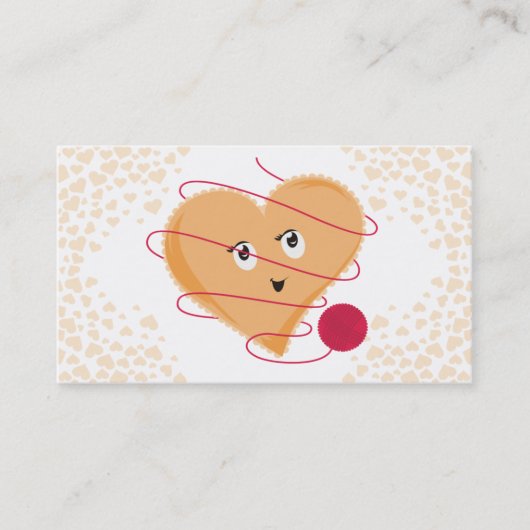 Chitescrochet-garens, , staaft visitekaartje (Voorkant)