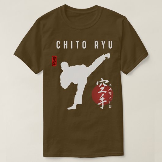 Chito Ryu Karate Instructor T-shirt (Design voorkant)