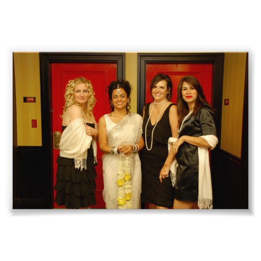 Chitra & Jeffrey: Wedding Foto Afdruk (Voorkant)