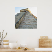 CHITZENITZA PYRAMID Poster (Keuken)
