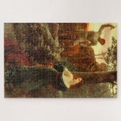 Chivalerie (door Frank Dicksee) Legpuzzel (Horizontaal)