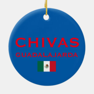 Chivas (Guadalajara) Aangepast kerstversiering Keramisch Ornament