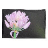 Chives Flower Kussensloop (Achterkant-Links)
