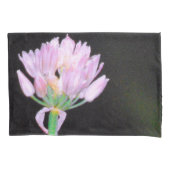Chives Flower Kussensloop (Voorkant-Links)