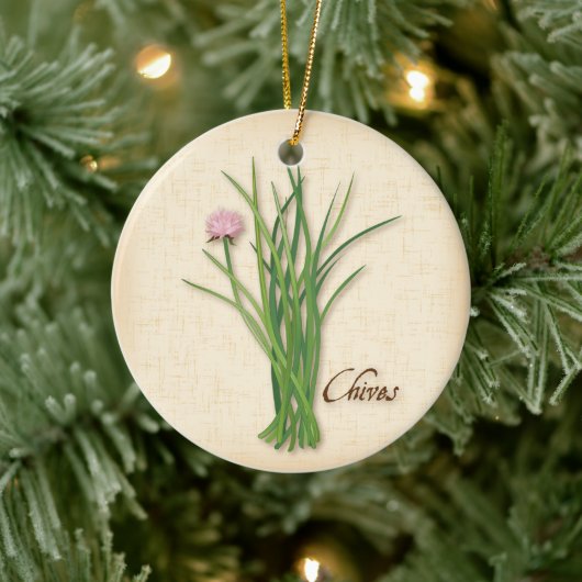 Chives Herb Ornament (Boom)