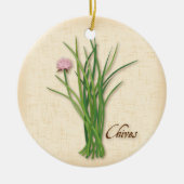 Chives Herb Ornament (Voorkant)