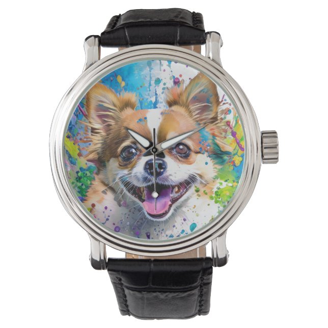 Chiwawa Dog Horloge (Voorkant)