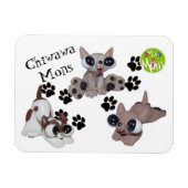 Chiwawa Mon Magnet (Horizontal)