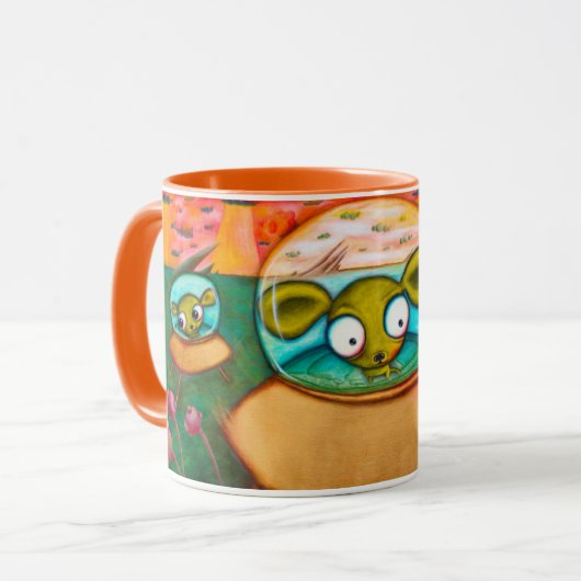 Chiwawas de tasse du l'Externe-Espace (Devant gauche)