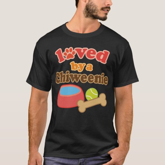 Chiweenie Hondenras Gift T-shirt (Voorkant)