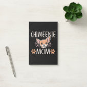 chiweenie mam chihuahua schattige hondenliefhebber post-it® notes (Kantoor)