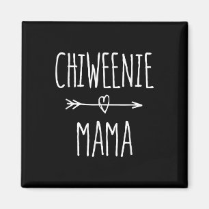 chiweenie mama chihuahua mam gift magneet