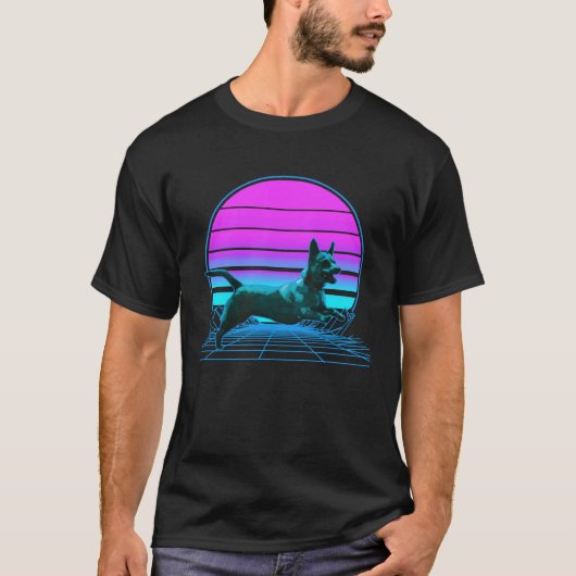 Chiweenie Pastel Goth Vaporwave T-shirt (Voorkant)