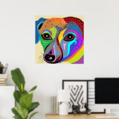 Chiweenie Poster (Thuiskantoor)