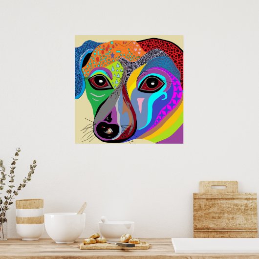 Chiweenie Poster (Keuken)