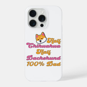 Chiweenie Vader Half Chihuahua Dachshund Grappige  iPhone 15 Pro Hoesje