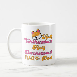 Chiweenie Vader Half Chihuahua Dachshund Grappige Koffiemok
