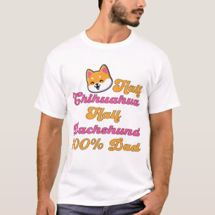 Chiweenie Vader Half Chihuahua Dachshund Grappige T-shirt