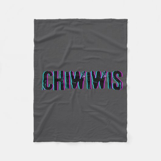 Chiwiwis - Funny Quote  Fleece Deken (Voorkant)
