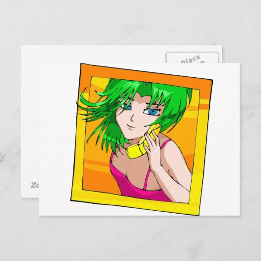 Chiya Briefkaart (Voorkant / Achterkant)