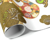 Chiyogami-Washi Styled-inpakpapier Cadeaupapier (Rol Hoek)