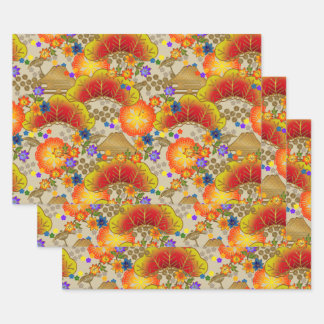Chiyogami Yuzen Washi Style patroon Verpakkingspap Inpakpapier Vel