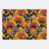 Chiyogami Yuzen Washi Style patroon Verpakkingspap Inpakpapier Vel (Voorkant)