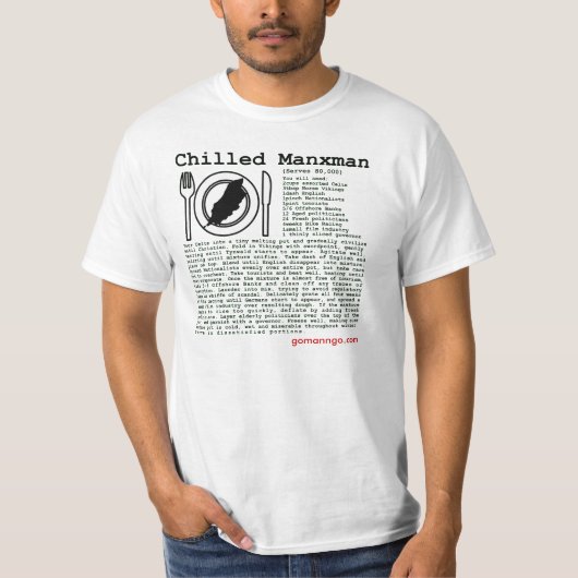 Chkozen Manxman T-shirt (Voorkant)