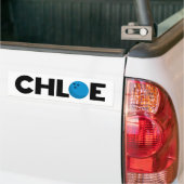 Chloe bowling bumper sticker (Sur camion)