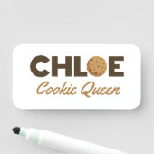 Chloe cookie Queen Naamplaatje (In situ)