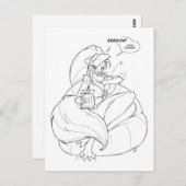 Chloe Crispy Clevage Briefkaart (Voorkant / Achterkant)