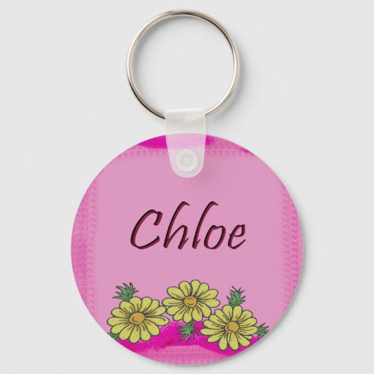Chloe Daisy Sleutelhanger (Voorkant)