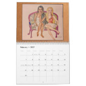 Chloe Dee Noble tableaux ~ 2022 Calendrier (Feb 2027)