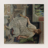 Chloe (door Edward Poynter) Legpuzzel (Horizontaal)