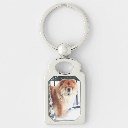 CHLOE heARTdog chow Sleutelhanger (Voorkant)