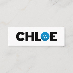 Chloe-knop Mini Visitekaartje