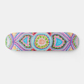 Chloe Lambertin Mandala Skateboard. Skateboard (Horizontaal)