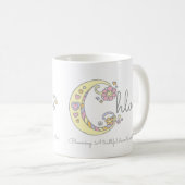 Chloe lettre C nom signifiant mug monogramme (Devant droit)