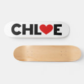 Chloe Love Skateboard (Horz)