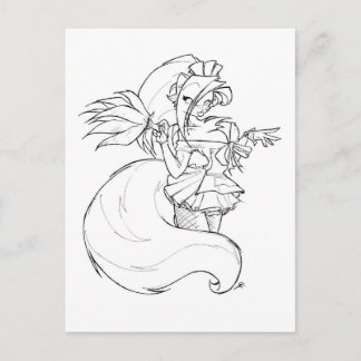 Chloe Maid Briefkaart