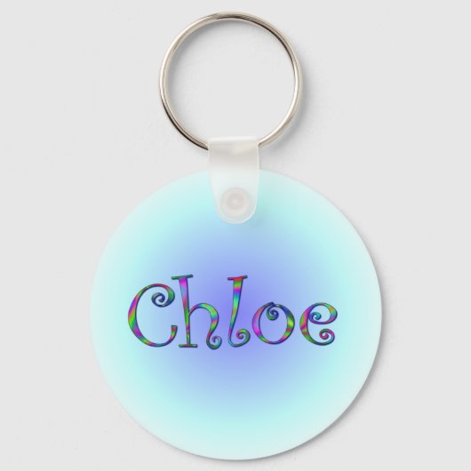 Chloe Rainbow Sleutelhanger (Voorkant)