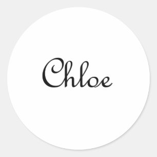 Chloe Ronde Sticker