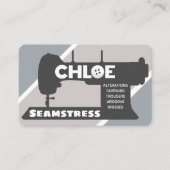Chloe Seamstress Carte de visite (Devant)