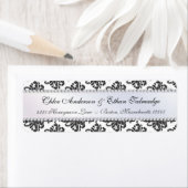 Chloe Soie Damask Couples Étiquette de adresse (En situation)