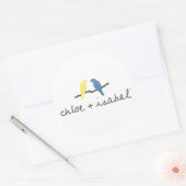 Chloe + Sticker du logo Isabel Round (Enveloppe)