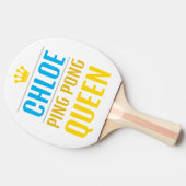 Chloe Tafeltennisbatje (Zijkant)
