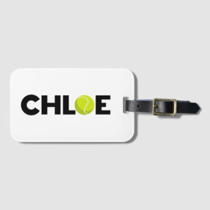 Chloe Tennis Bagagelabel