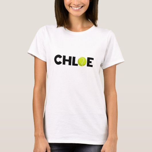 Chloe Tennis T-shirt (Voorkant)