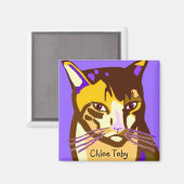 Chloe Toby Sq Magnet (Recto/Verso)